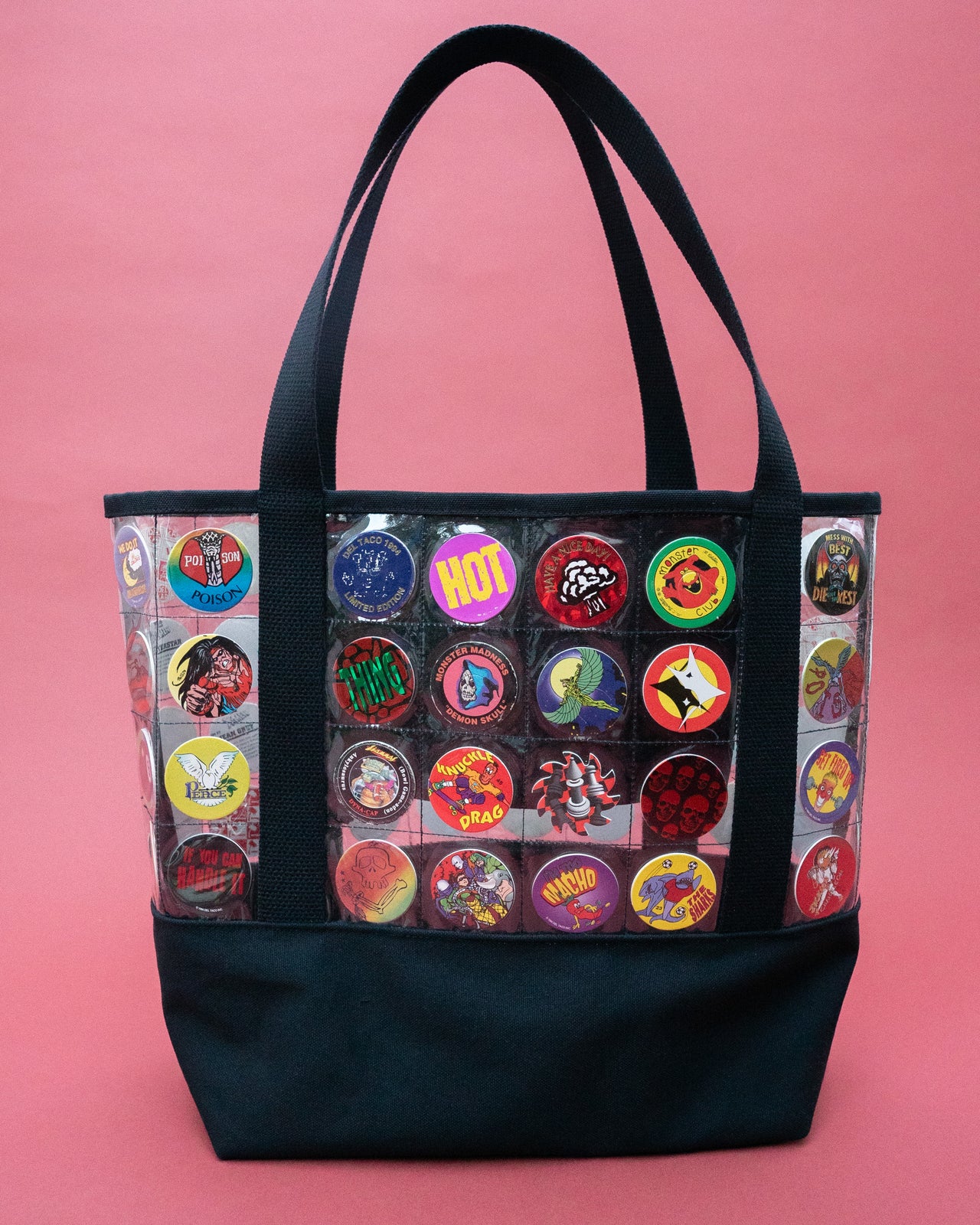 Black Canvas Pog Tote