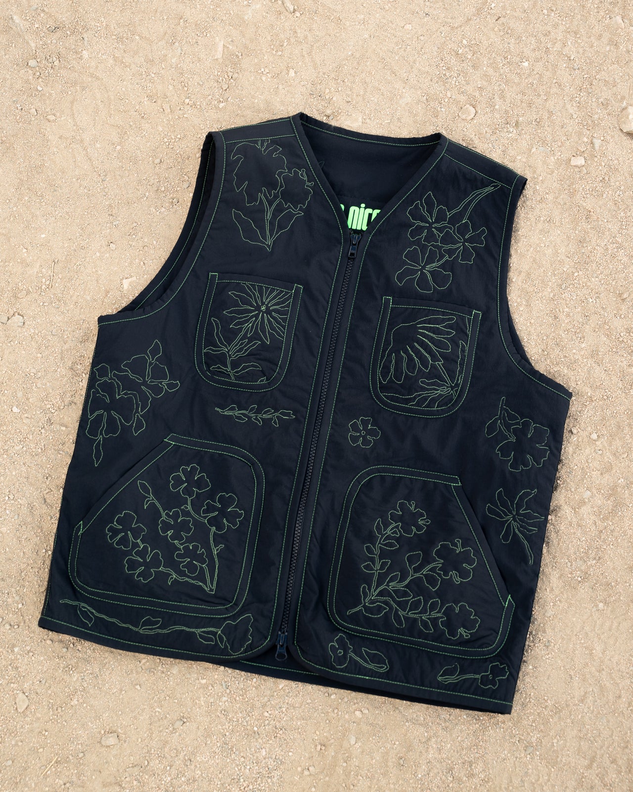 Obsidian Quilted Vest